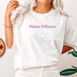 ピラティス シャツ、私のピラティス時代、ピラティス T シャツ、ピラティス T シャツ、ピラティス ギフト、ピラティス愛好家へのギフト、ピラティス ママ、コンフォート カラー