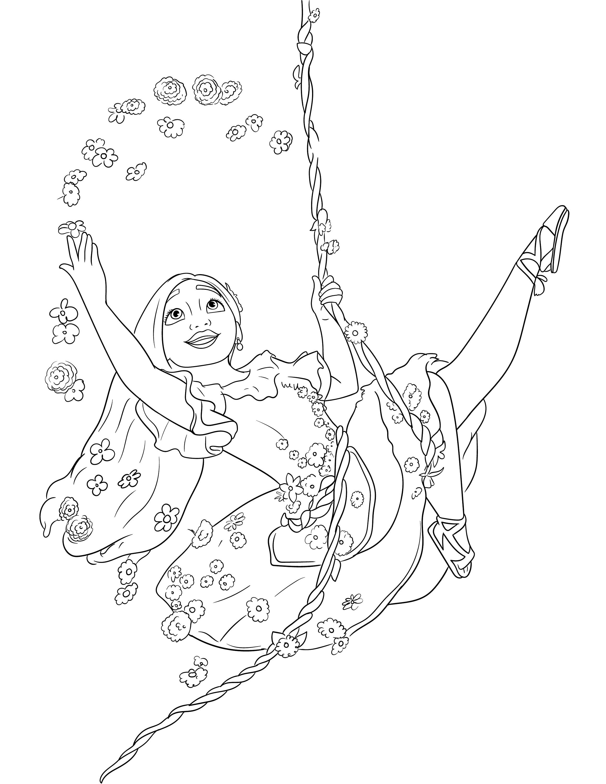 660 Coloring Pages Encanto Isabela Best Free Coloring Pages Printable
