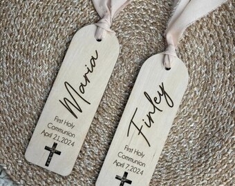 First Communion Bookmark, First Communion Gift, Bible Bookmark, Faith bookmark, Christian Bookmark