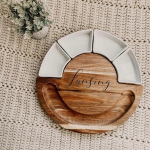 Charcuterie board, Gift for newlyweds, Realtor Closing Gift, Charcuterie with utensils, Personalized Charcuterie board