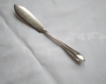 Butter knife EPNS Sheffield vintage silvered England around 1911