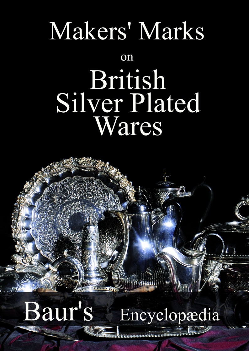 Makers' Marks on British Silver Plate Wares Stempel und Etsy.de