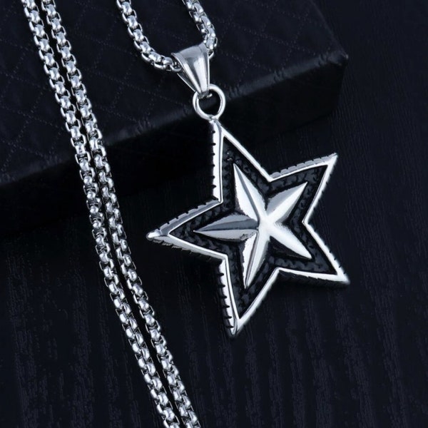 Star Necklace Etsy