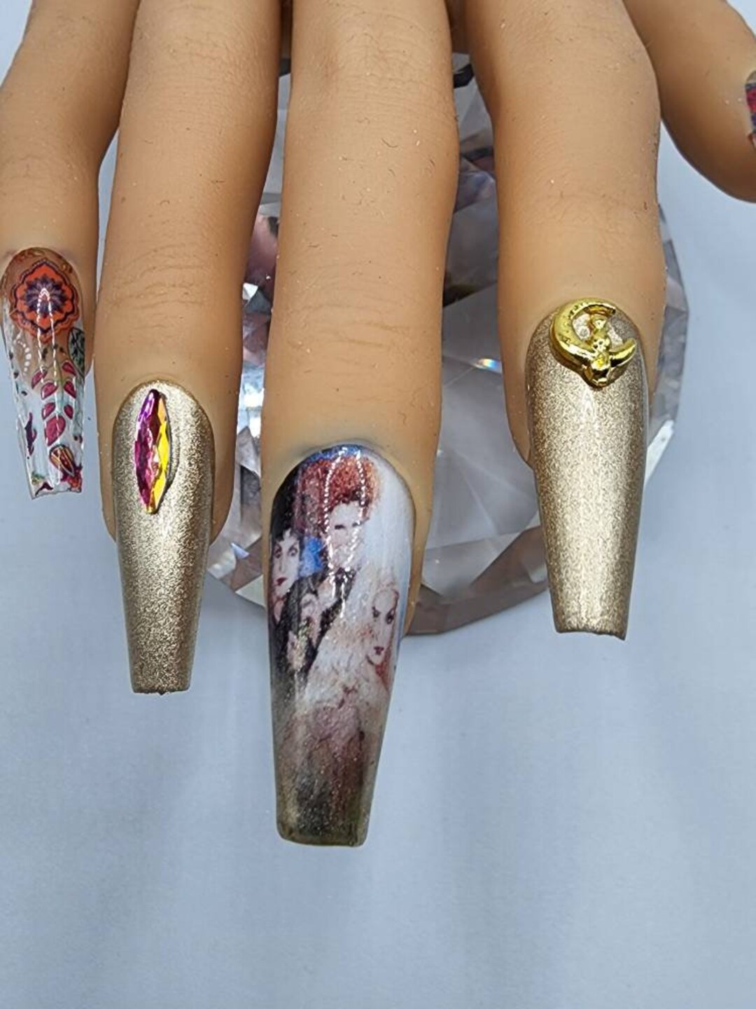 Sanderson Sisters Press on Nails Etsy