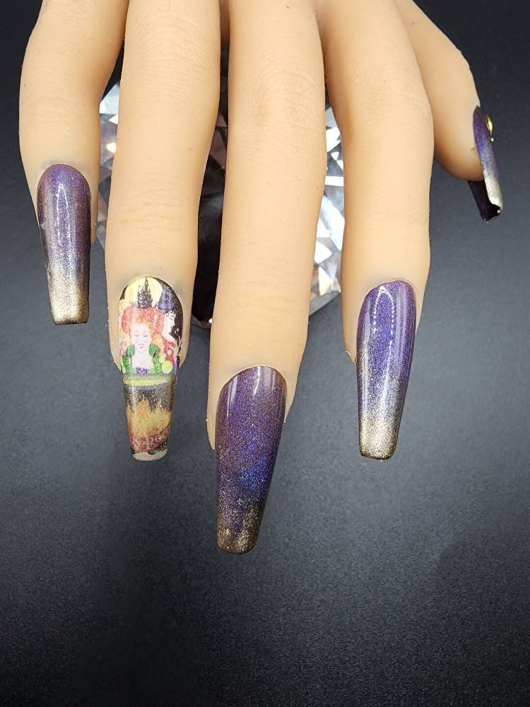 Sanderson Sisters Press on Nails Etsy