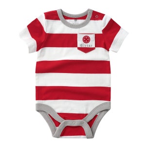 Bister Striped Short Sleeve Bodysuit image 3