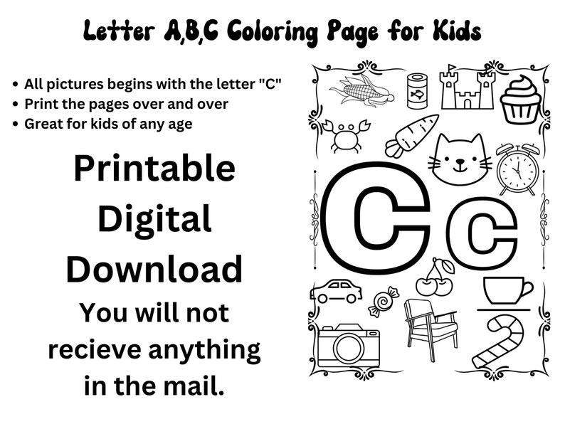 Alphabet Coloring Pages Pre School - Il 794xN.4724229610 2f1l 