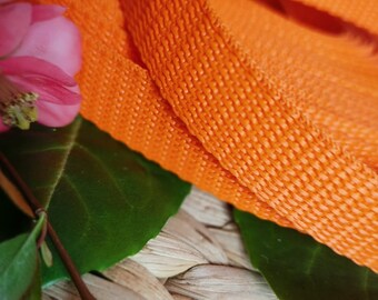 Gurtband Bänder Rottöne NEW ORANGE DIY Basteln Craften Gestalten Nähen für Taschen Gürtel Halsbänder
