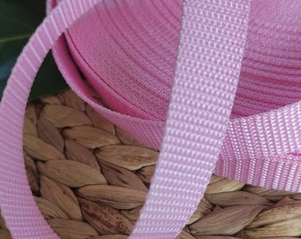 Gurtband Bänder Pink/ Rosatöne EINHORNKÜSSCHEN DIY Basteln Craften Gestalten Nähen für Taschen Gürtel Halsbänder Aktiv