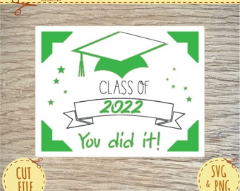 Class Card SVG - School SVG - Graduation SVG - Svg Files for cutting - Cricut Svg's