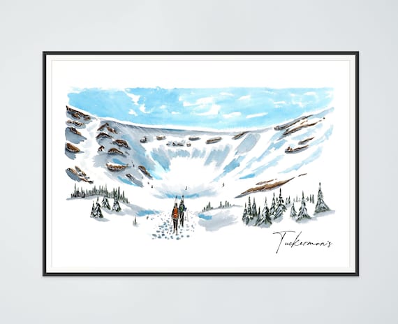 Tuckerman's Ravine - Backcountry Skiing, Mt Washington - Pinkman Notch, New Hampshire