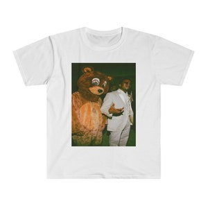 Kanye West Late Registration - Teddy Bear T Shirt Hip Hop Style