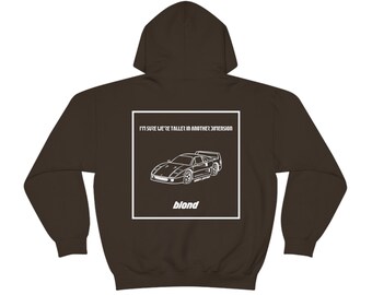 White Ferrari Hoodie - Etsy