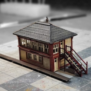 N Scale 3D Printed Plastic Model With Instructions Unpainted