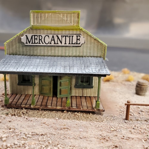 Free Printable N Scale Old West Building