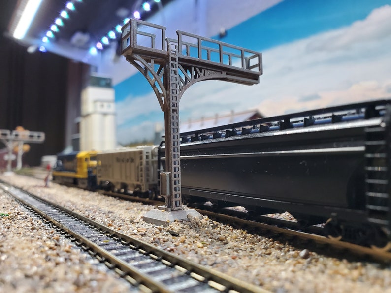 N Scale 3dprinted 1160 Cantilever Signal Bridge Kit for Etsy