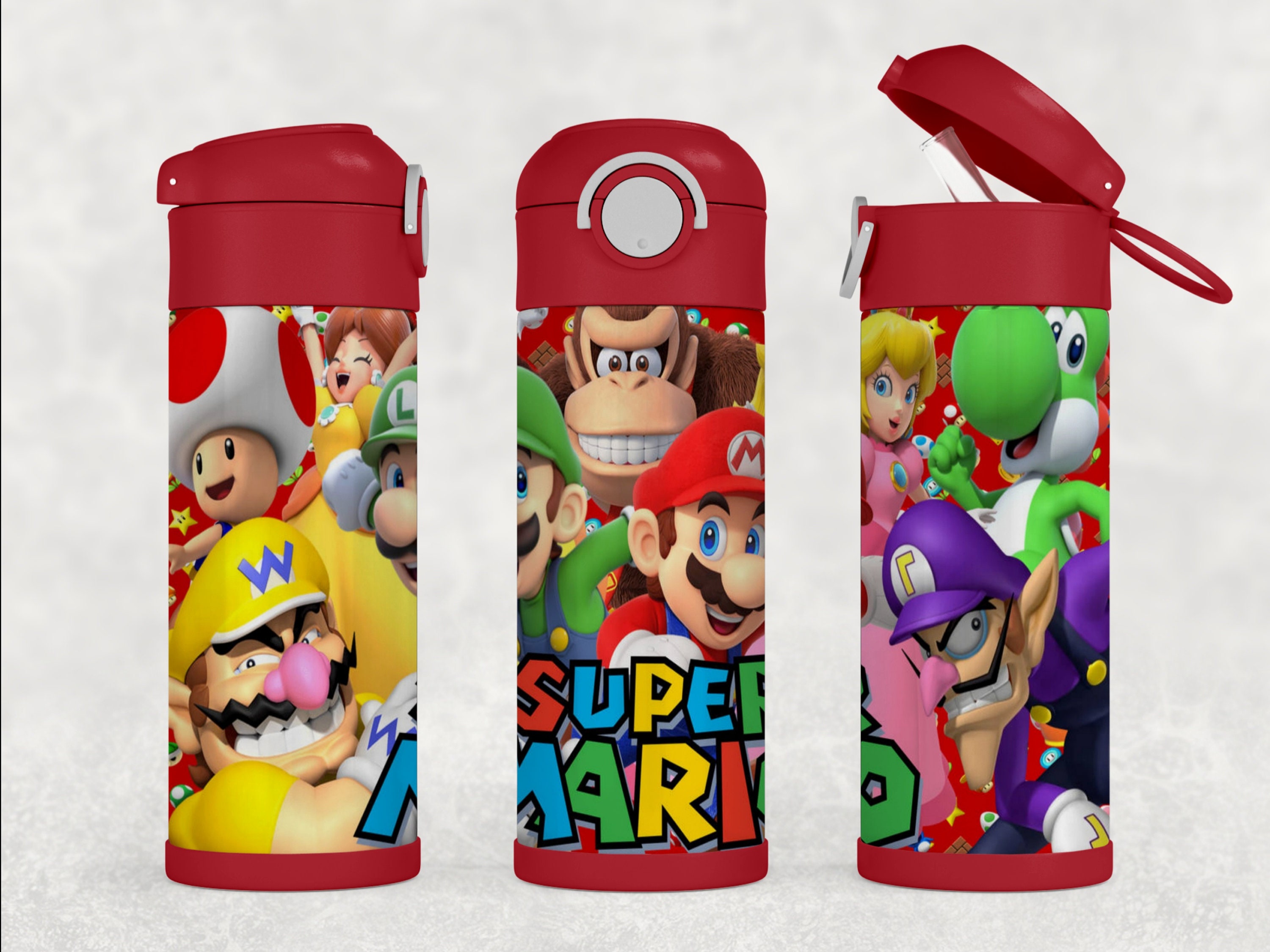 Mario Kids Water Bottle 