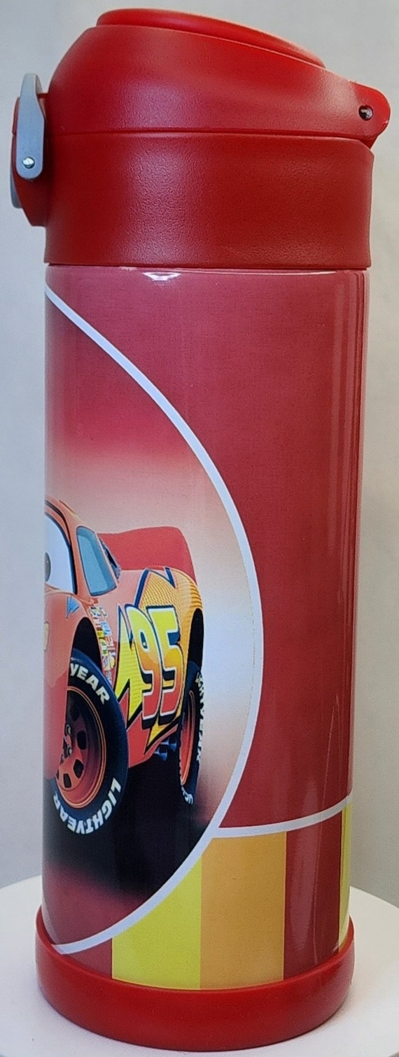 24pcs Pixar Cars Lightning McQueen Theme Water Bottle Sticker Kids