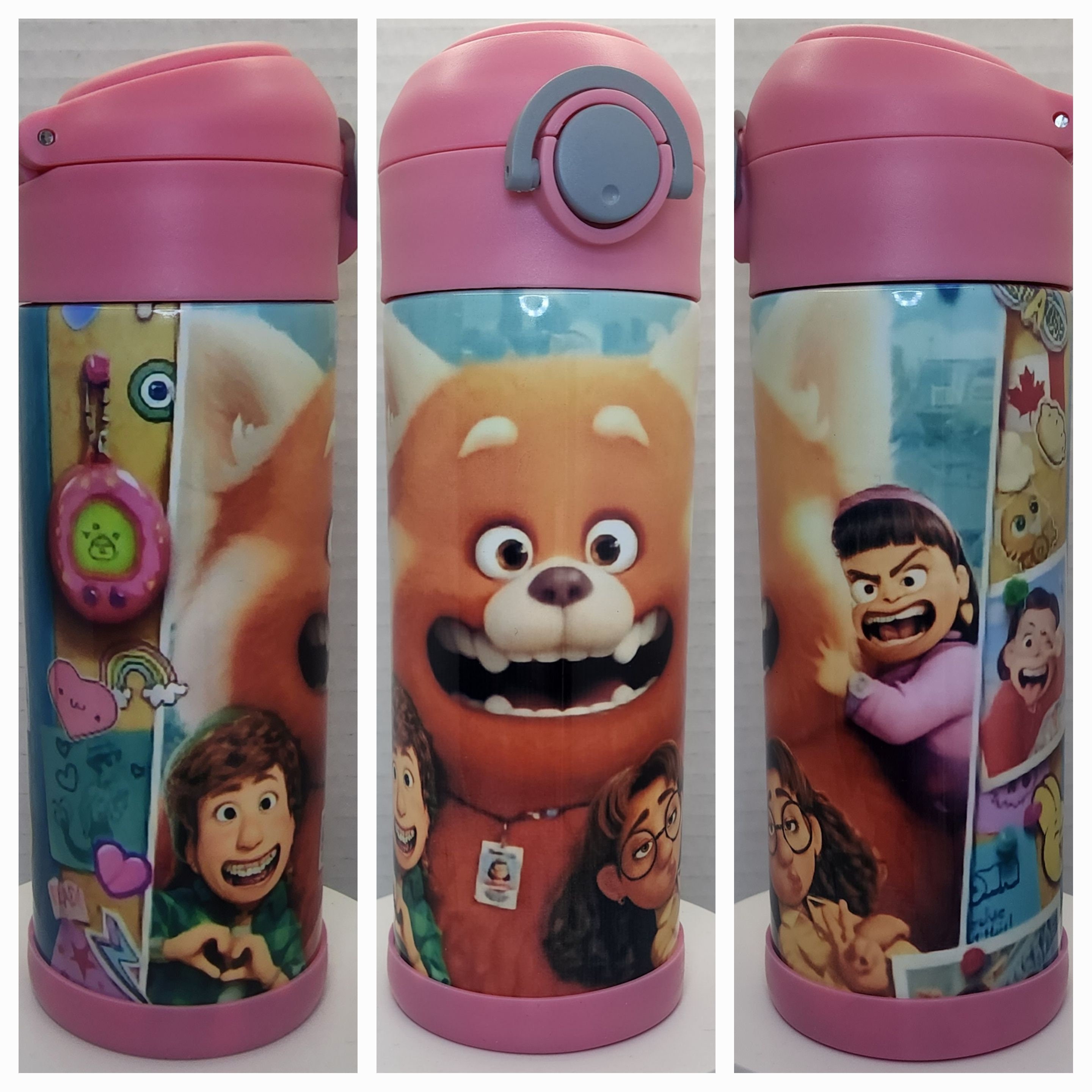Turning Red Kids Water Bottle