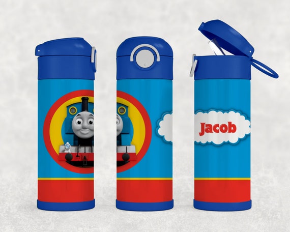 Thomas The Train Kids Spill Proof Water Bottle with 2 Handles