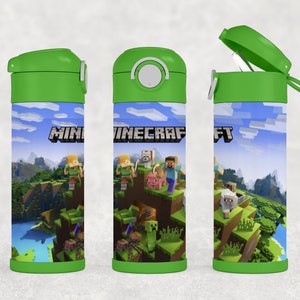 Minecraft Kids Water Bottle
