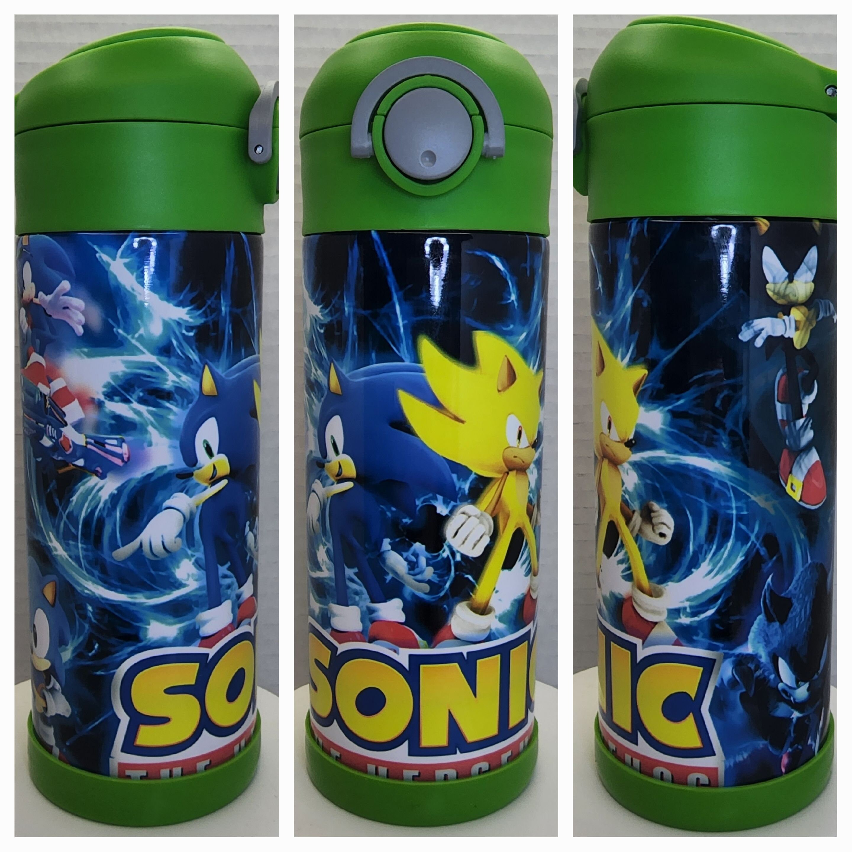 Sonic The Hedgehog Glass Bottle 620ml – Sunnygeeks