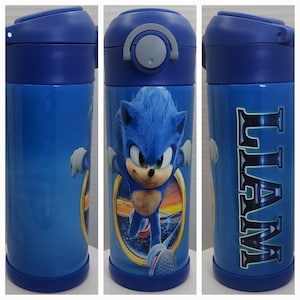 Sonic Kids Water Bottle Personalized
