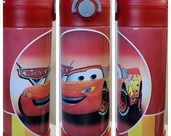 Lightning Mcqueen Kids Water Bottle