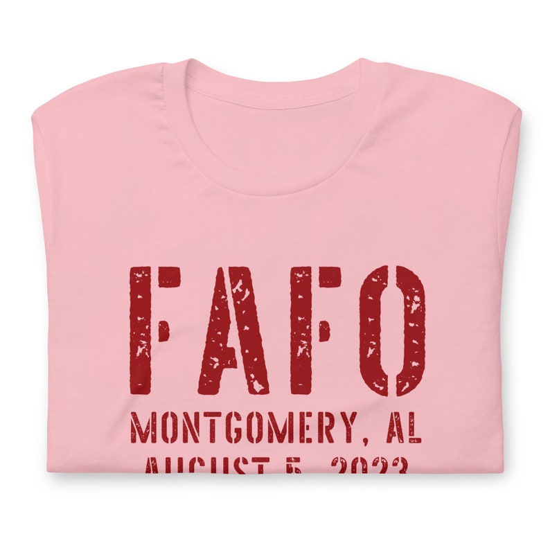 FAFO Shirt Alabama Brawl Tshirt Montgomery Alabama Riverboat - Etsy