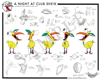 DB2. The Dirdy Birdy high quality prints, autographed and personalized.