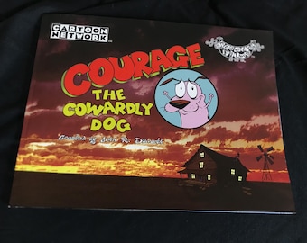 Autographed Courage the Cowardly Dog Anniversary Book