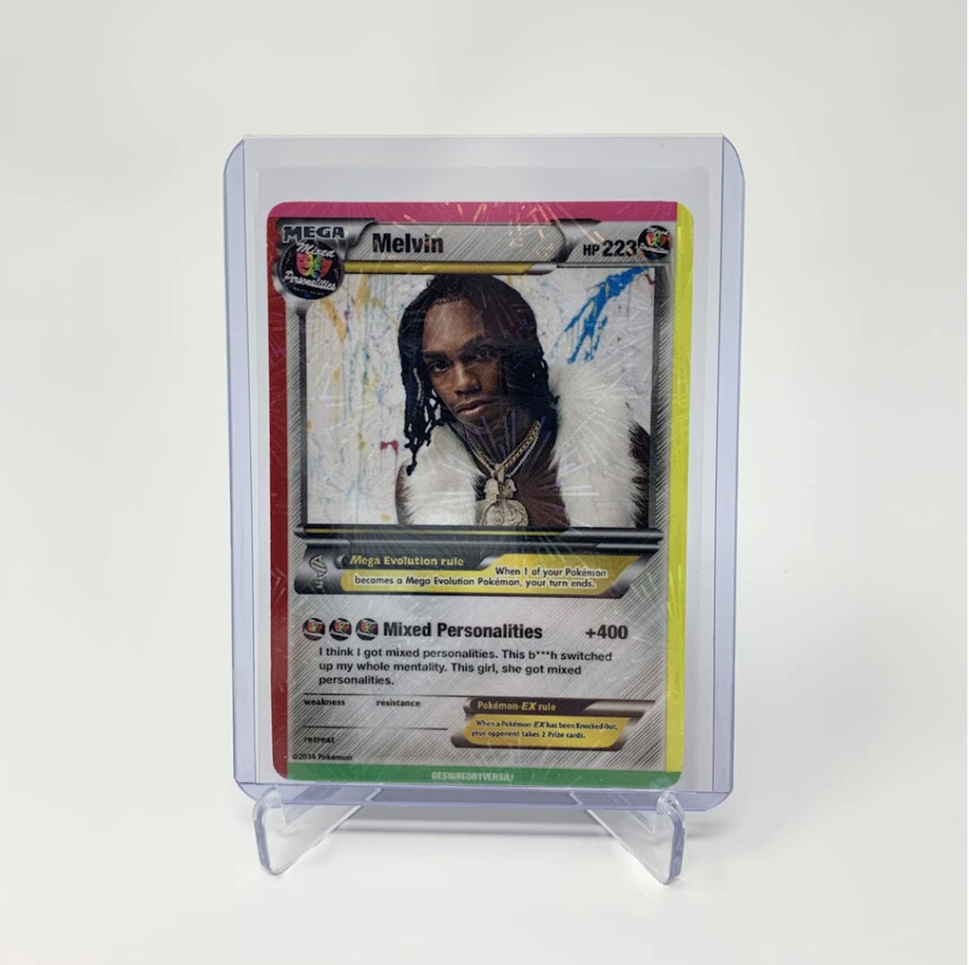 YNW Melly Pokémon Card Etsy