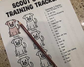 Rastreador de entrenamiento canino - Diario