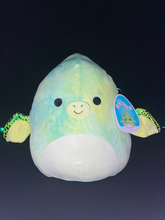 11 inch Green for sale online Squishmallow Fletcher The Pterodactyl Plush Dinosaur 