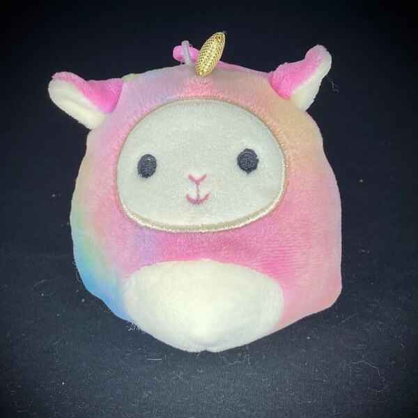 Squishmallow 3.5” Lucinda the Llamacorn Clip