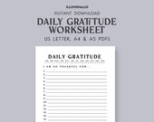 Gratitude Journal Printable, Printable Manifestation Journal, Printable Manifestation PDF, Manifesting Printable, Law of Assumption