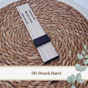 3D-Druckdatei "Verpackung 3 Strohhalme" – 3MF-Datei als Download für 3D-Drucker