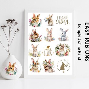 Rub On Sticker Ostern 2