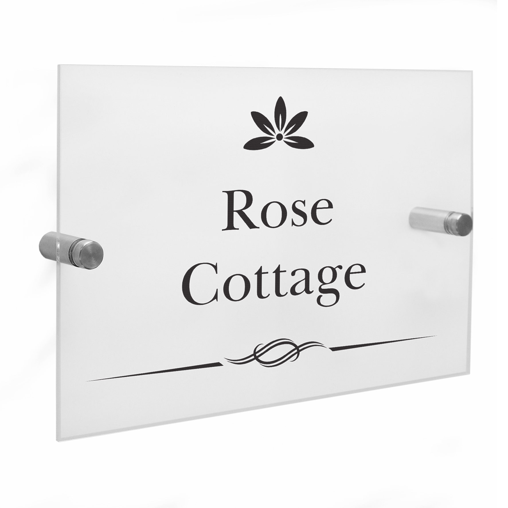 Personalised Decorative Acrylic House Sign House Number Etsy