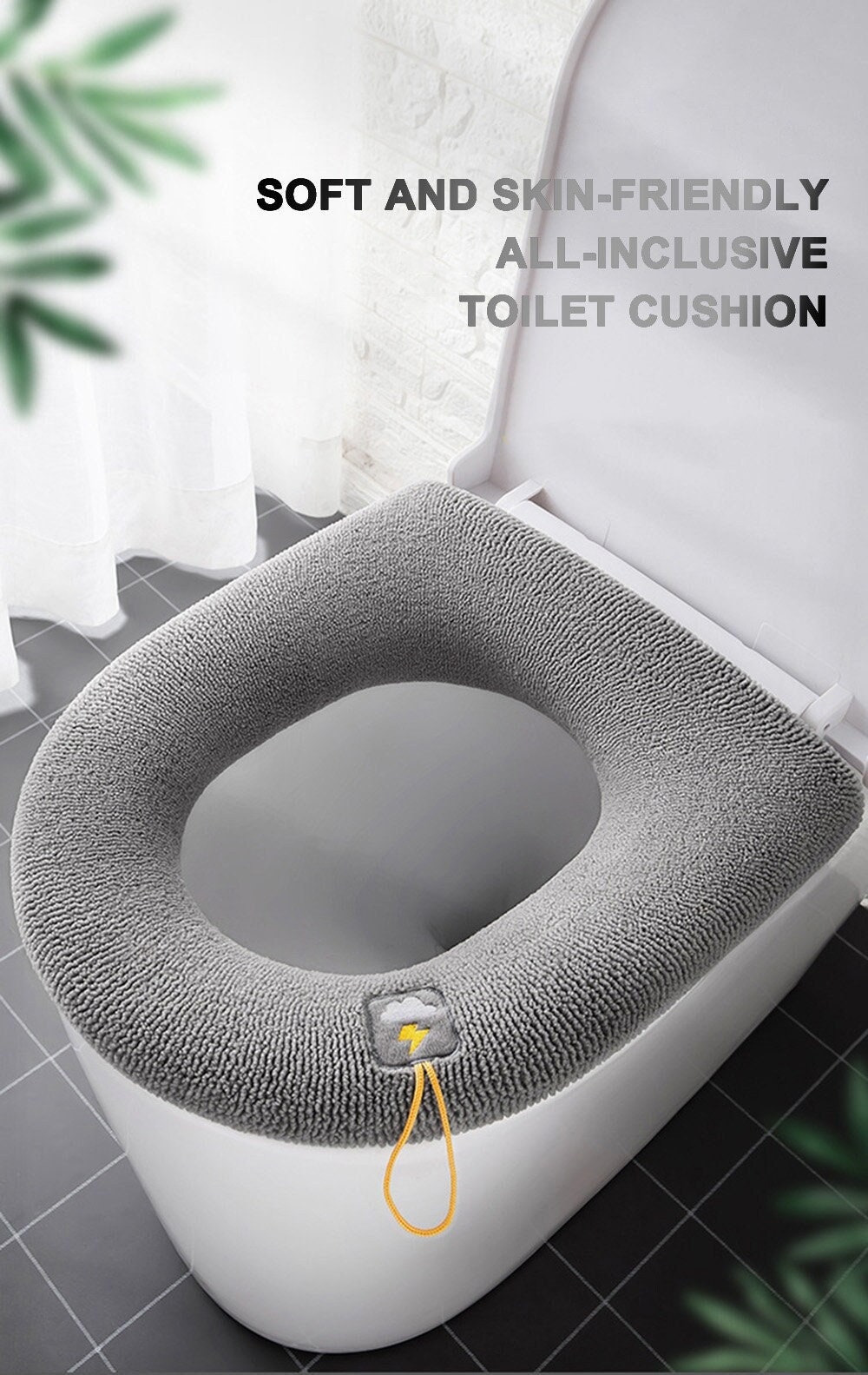 Soft Toilet Seat Cover -  UK