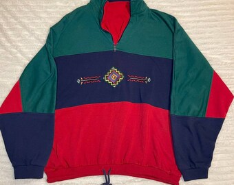 colorful pullover
