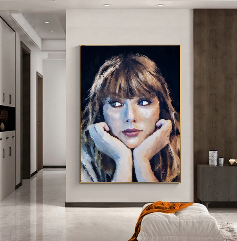 Taylor Swift Wall Art, Limited Edition Prints, Framed Canvas Poster