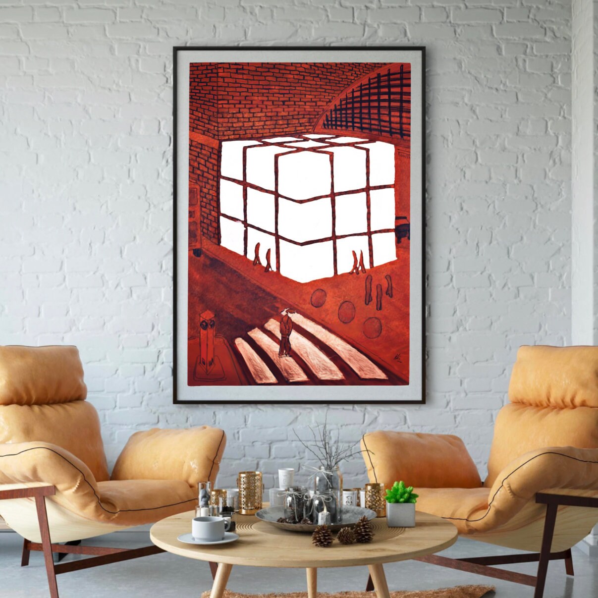 Elbow the Seldom Seen Kid Album Art, Limited Edition 100 Prints, Canvas