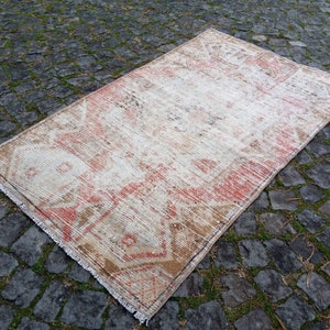 Antique armenian rug, Handmade area Rug, Home DECOR Rug, Low Pile Armenian rug, 4.7x2.8 ft Rug, Antique rug