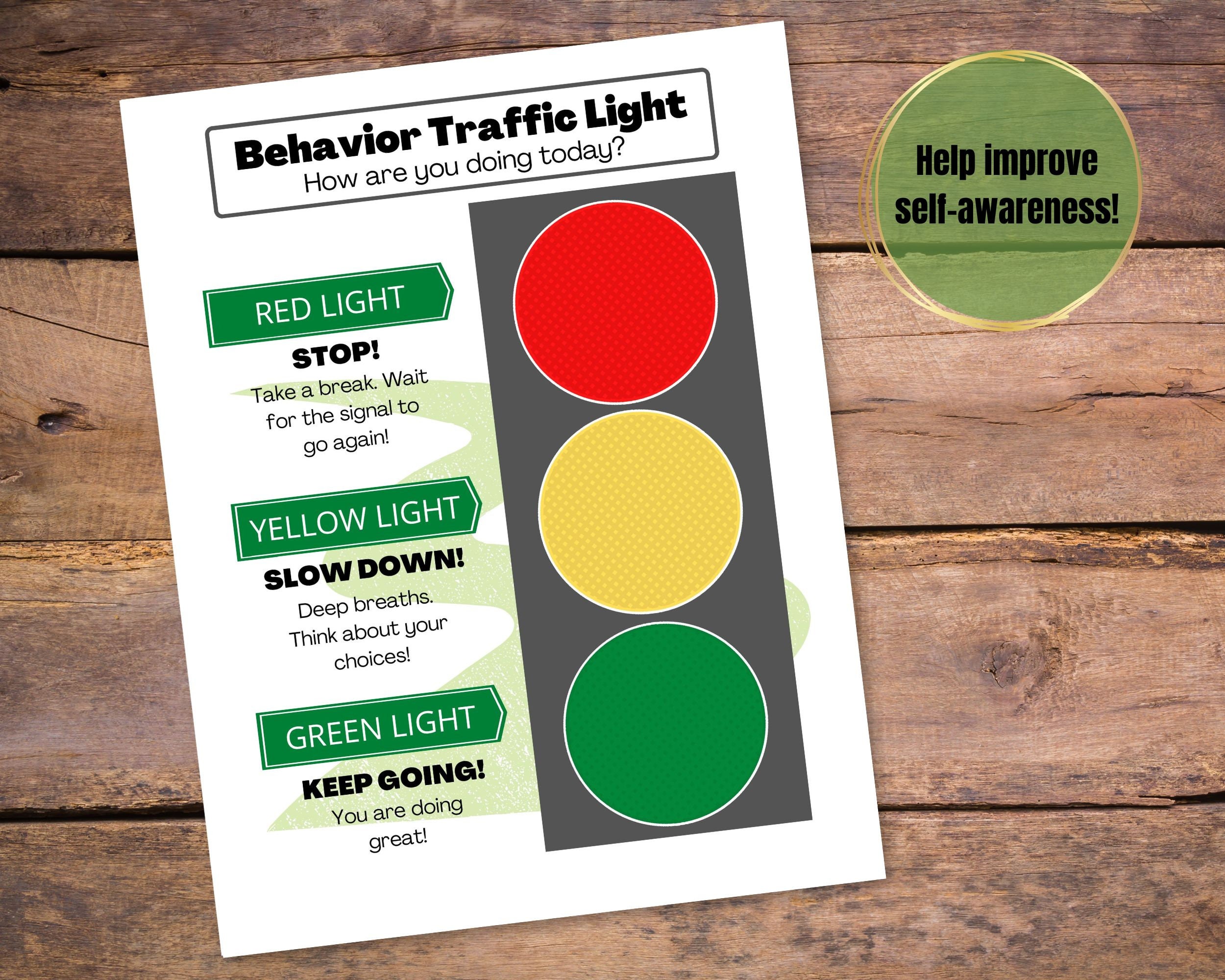 traffic-light-behavior-chart-printable-behavior-chart-for-etsy-uk