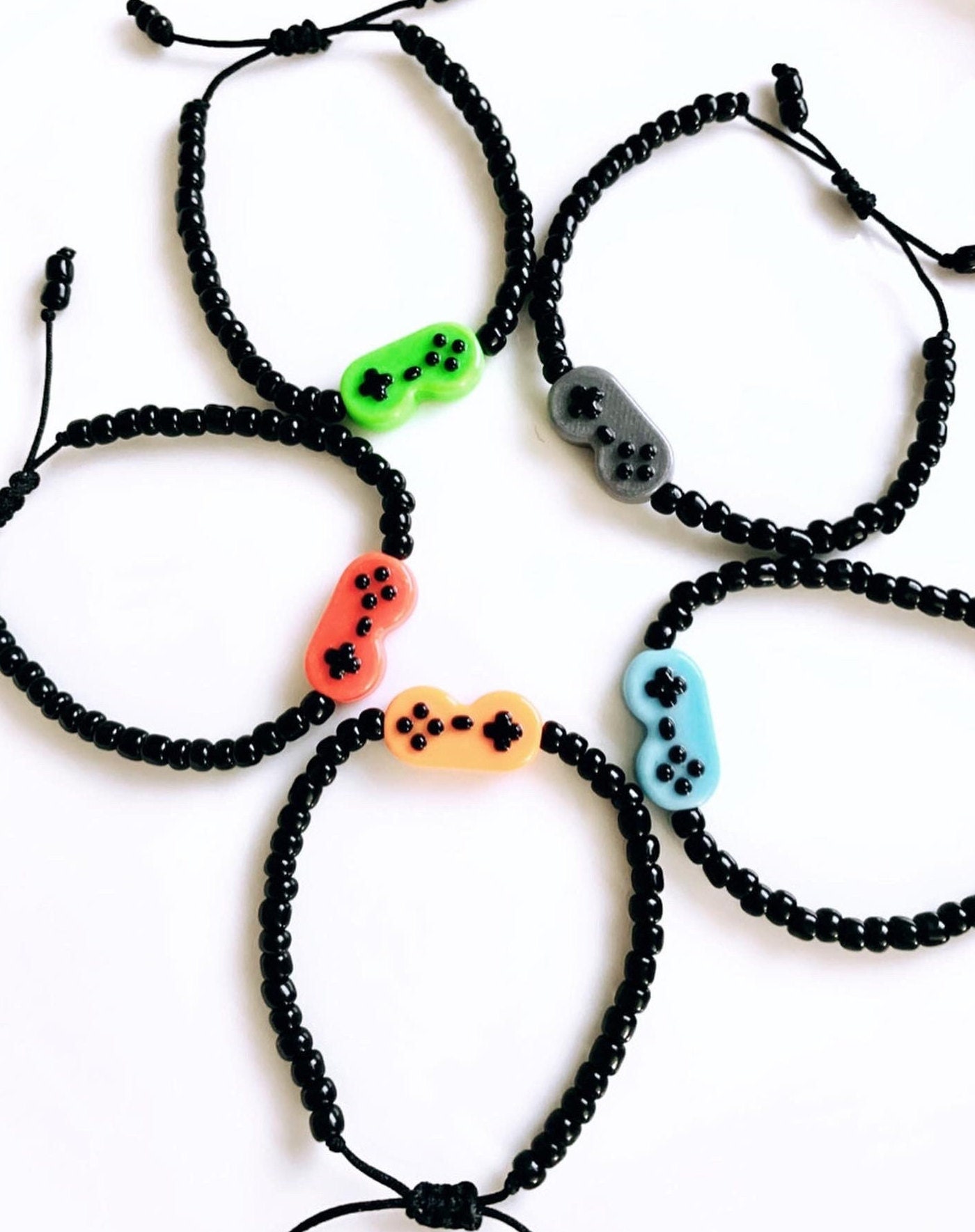 Game Control Adjustable Bracelet. Boys Bracelets. Gamer Etsy