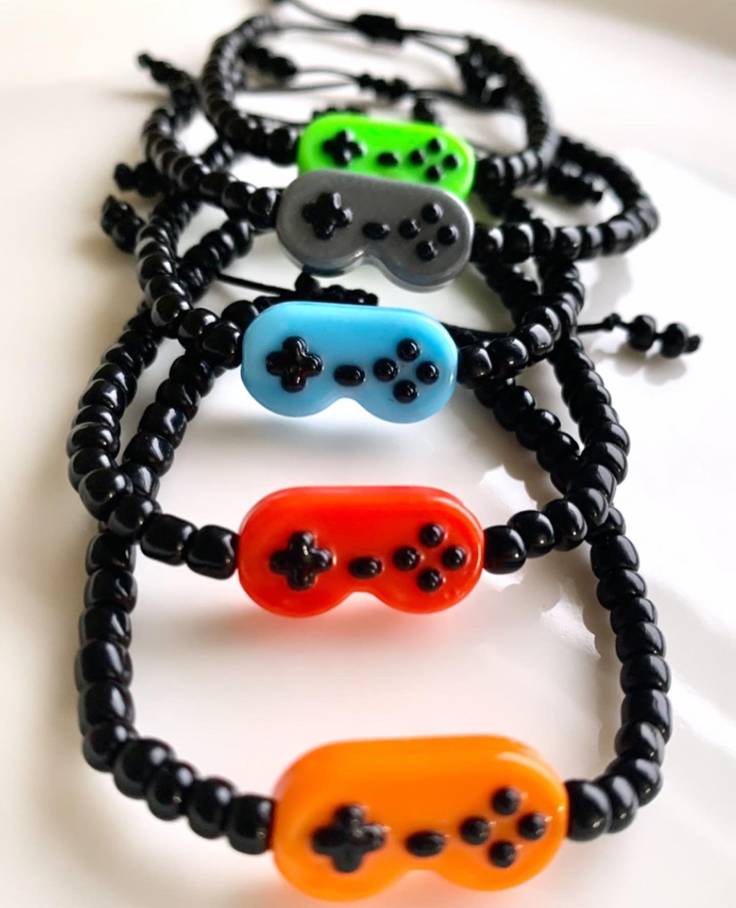 Theme Gift for Game Enthusiasts 2Pcs PIESWEETY Bracelet Wristband Woven Friendship Bracelets Fashion