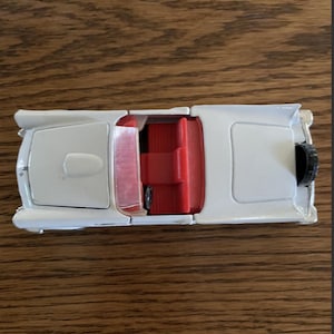 1956 Ford Thunderbird Diecast Model - Etsy
