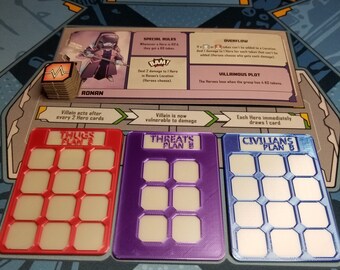 Marvel United Mission Cards - Guardians Expansion Plan B
