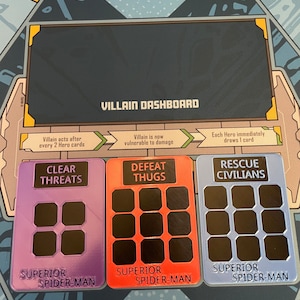 Marvel United Mission Cards - Spider-Geddon